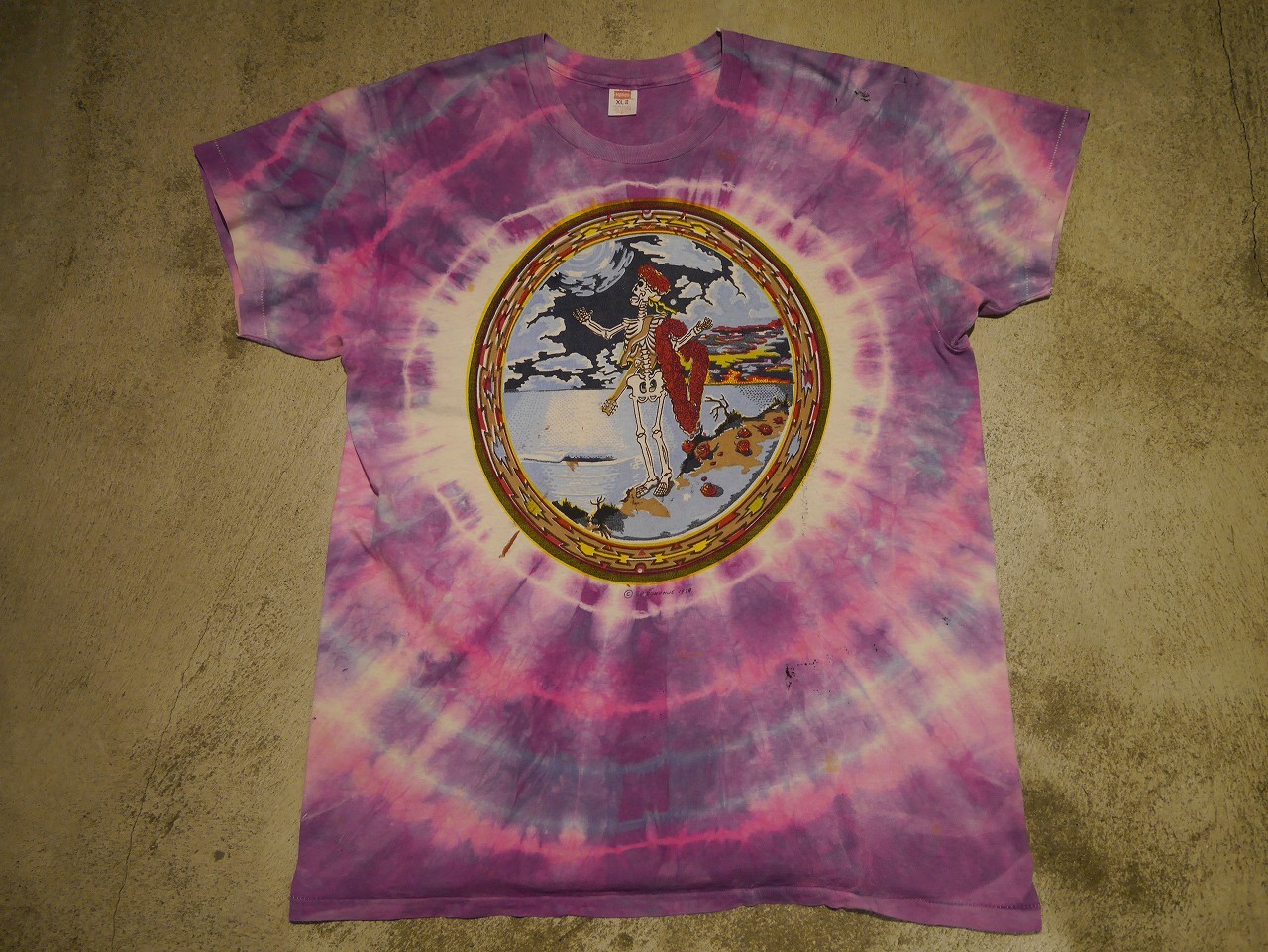 1970\'s \" ED DONOHUE \" GRATEFUL DAED TIE DYE T-SHIRT!!_d0342315_13044918.jpg