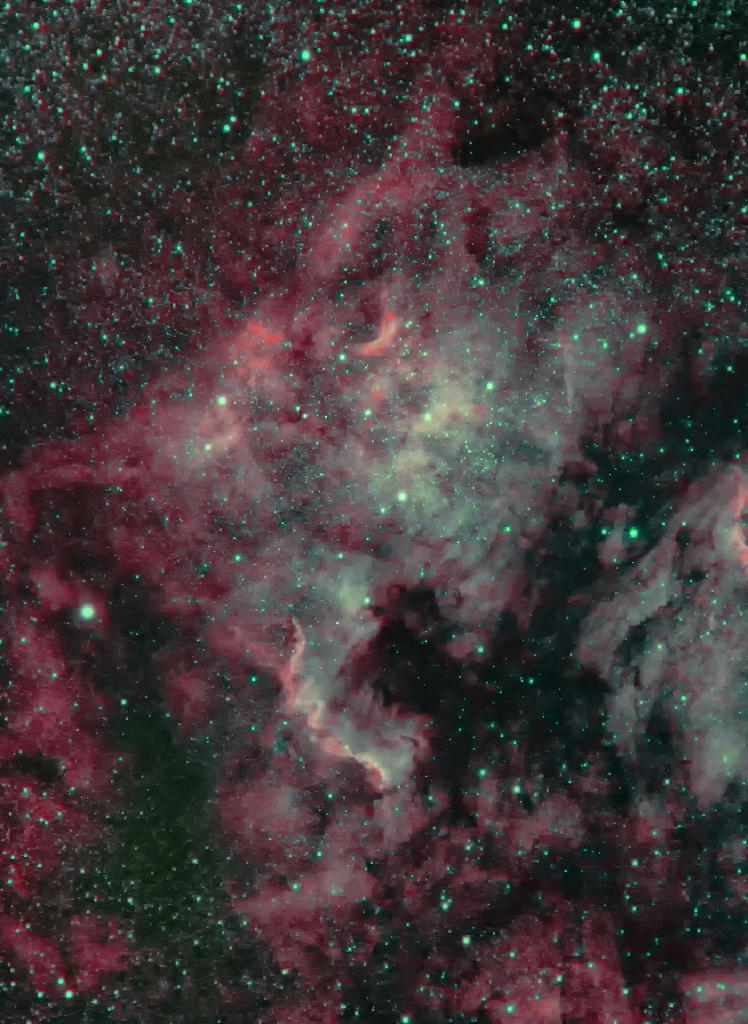 北アメリカ星雲さらに画像処理_f0346040_09102807.jpg