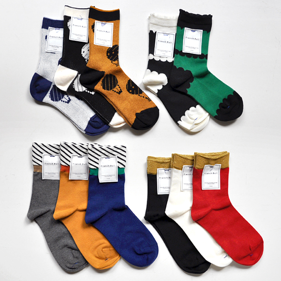 French BullよりAWコレクションのソックス入荷_d0193211_13594748.jpg