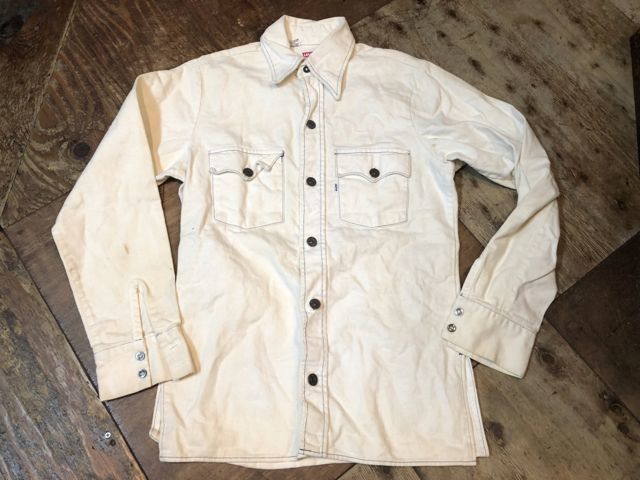 ８月１８日（土）入荷！70s  LEVI\'S　BIG E  ブラッシュドコットン　シャツ！　_c0144020_13083858.jpg