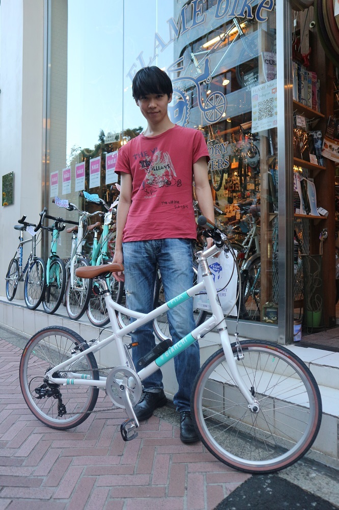 8月17日　渋谷　原宿　の自転車屋　FLAME bike前です_e0188759_19263345.jpg