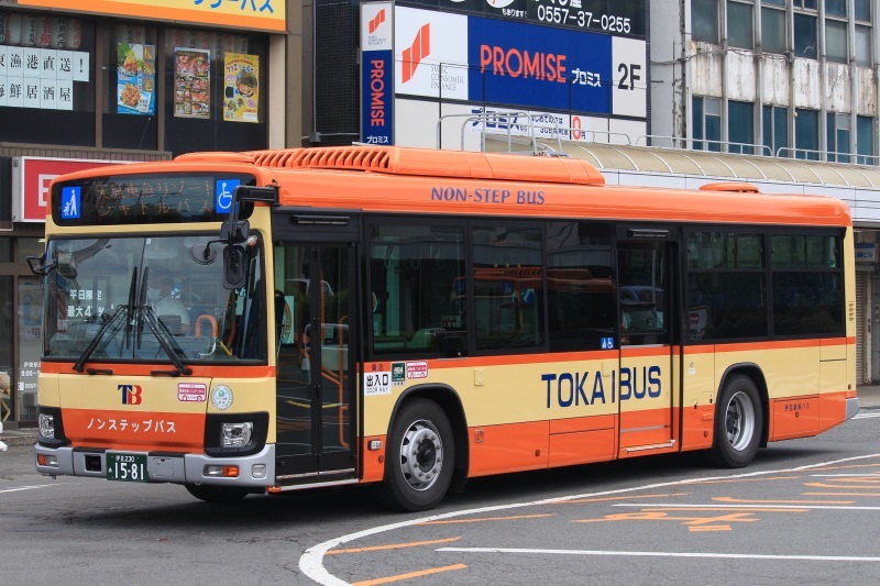 伊豆東海バス 1581号車 えふのでーたべーす