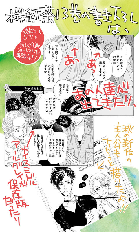 桜の花の紅茶王子 13 金色のマビノギオン 2 本日発売 山田南平blog