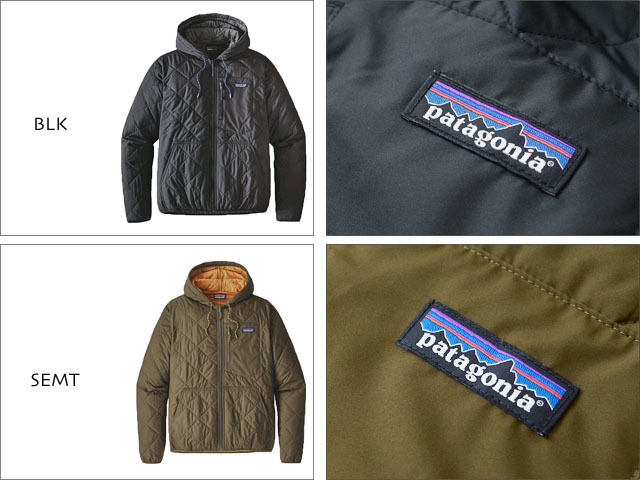 【新品未使用】 patagonia パタゴニア ジャケット キルティング フーディー MENS DIAMOND QUILTED BOMBER HOODY 27610 【Lサイズ/OAR TAN】