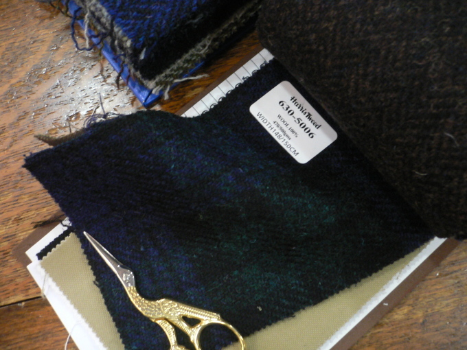 何歳になっても好きです・・Black WatchのHarrisTweed_d0060944_11514160.jpg