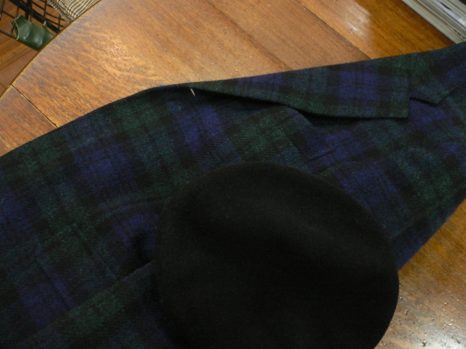 何歳になっても好きです・・Black WatchのHarrisTweed_d0060944_11521497.jpg