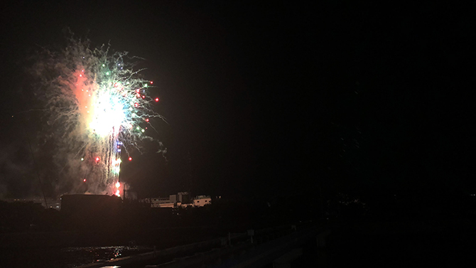 鶴見川花火大会写真&動画アップ!_e0171573_22103744.jpg