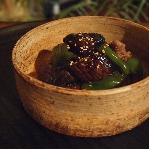茄子とピーマン_b0322280_16591258.jpg