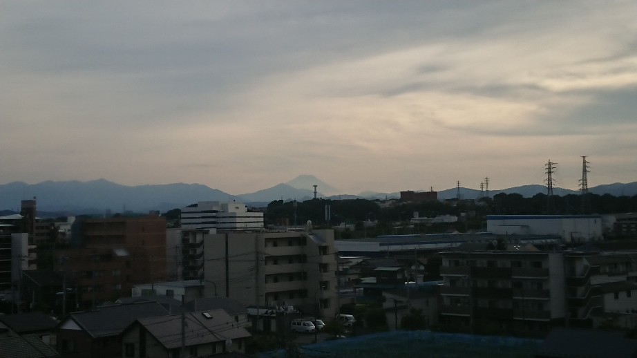 8/19  今日の富士山Vol.1@多摩モノレール_b0042308_18591974.jpg