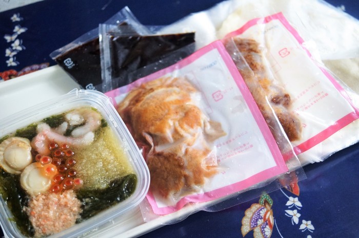 ■続・お盆おもてなし朝ご飯【副菜から　北京ダック＆蟹スープ】_b0033423_13365549.jpg
