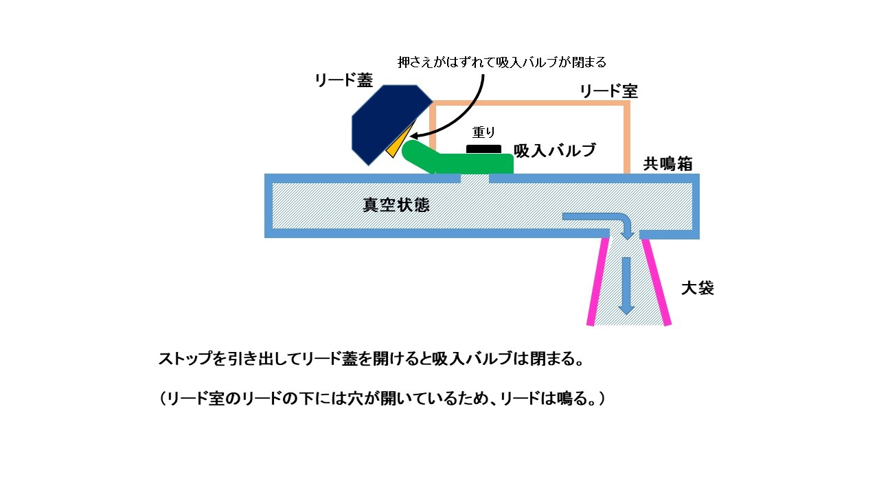 解体③　リード蓋 (1)　リード室にある吸入バルブについて_e0197734_00020188.jpg