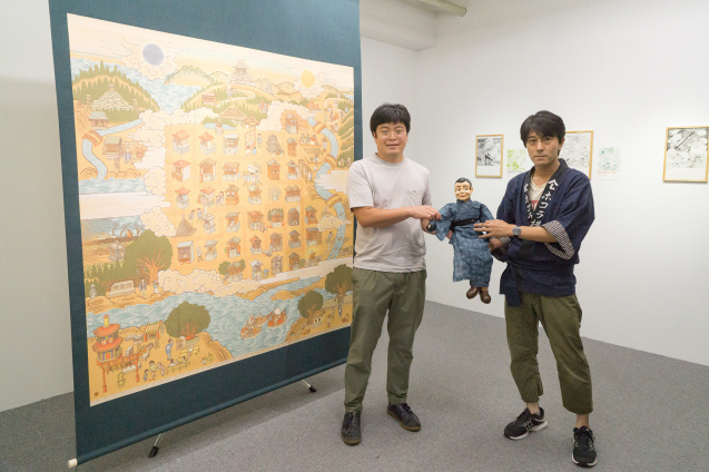 『タイルとホコラとツーリズム season5』展 〜 ビルで山登り!?_e0369736_08341354.jpg