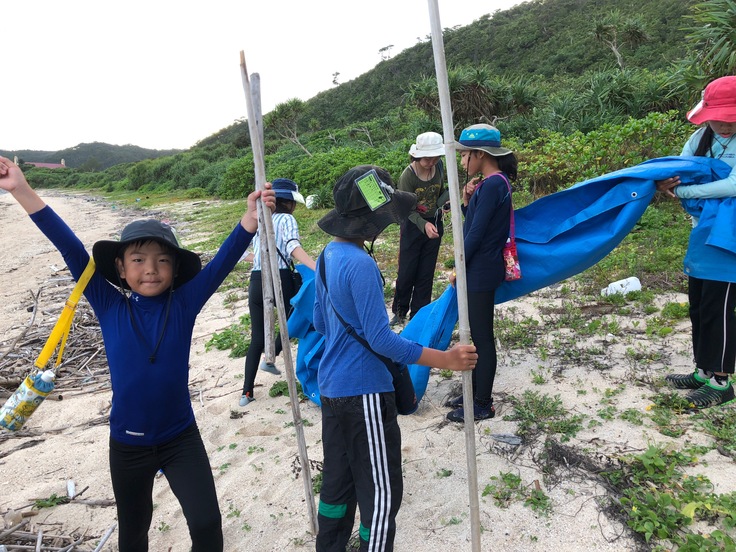 無人島冒険学校〔７日目〕今夜の寝床は砂浜！夜は満天の星空が綺麗でした！_d0363878_610914.jpg