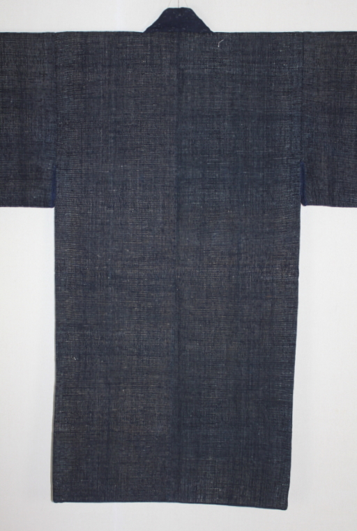 古布　木綿　秋田　紙縒り　浜着　Japanese Antique Textile Koyori-paper Seaside court_c0325097_15463567.jpg