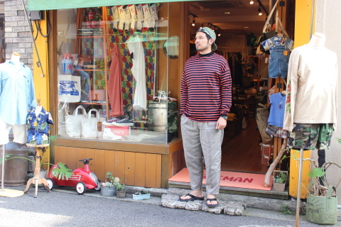 melple 今時期サラッと涼しく着れる \"サンタクルーズボーダーL/S\" ご紹介_f0191324_08240055.jpg