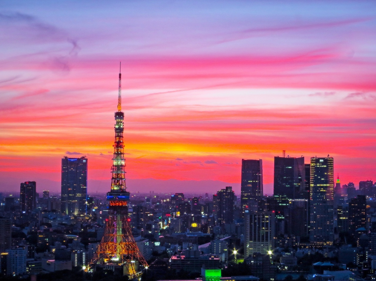 2018.8.18東京タワー夕景(世界貿易センタービル)_e0321032_22481838.jpg