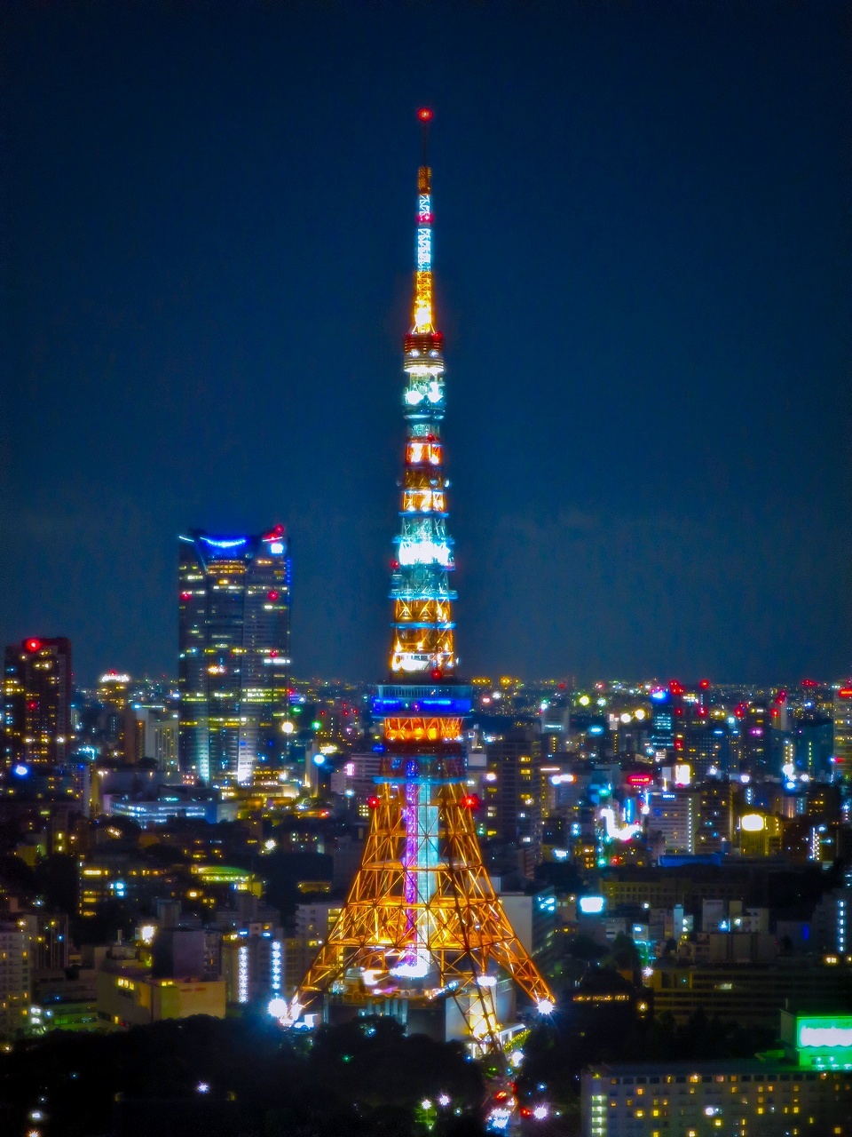 2018.8.18東京タワー夕景(世界貿易センタービル)_e0321032_22501235.jpg