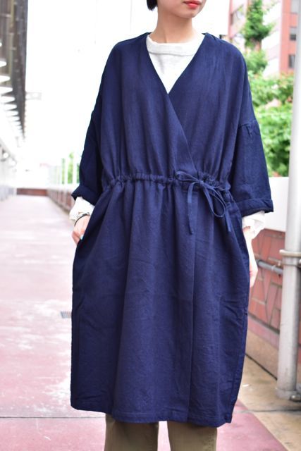 OUTIL::Cotton×Wool INDIGO ROBE&PANTS_c0102137_15143140.jpg