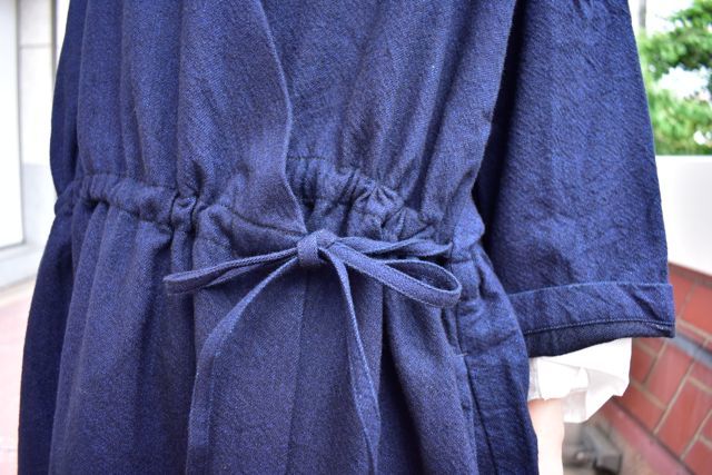 OUTIL ROBE REVEL / BLACK : 『Bumpkins putting on airs』