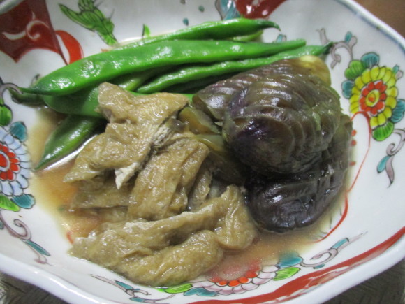 エンドウ豆ご飯、好みの夕食~質素~~_a0279743_10062601.jpg