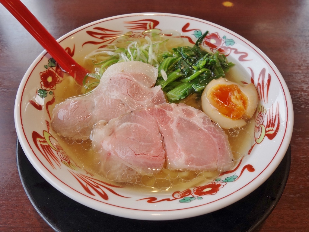 朝限定のあっさり牛骨ラーメンは5種類から◎日替わりおかず1品ににライスはお替り自由で幸せな1日の始まり｜『支那そば元祖 諸江店』（金沢市諸江町）_f0378154_11100963.jpg