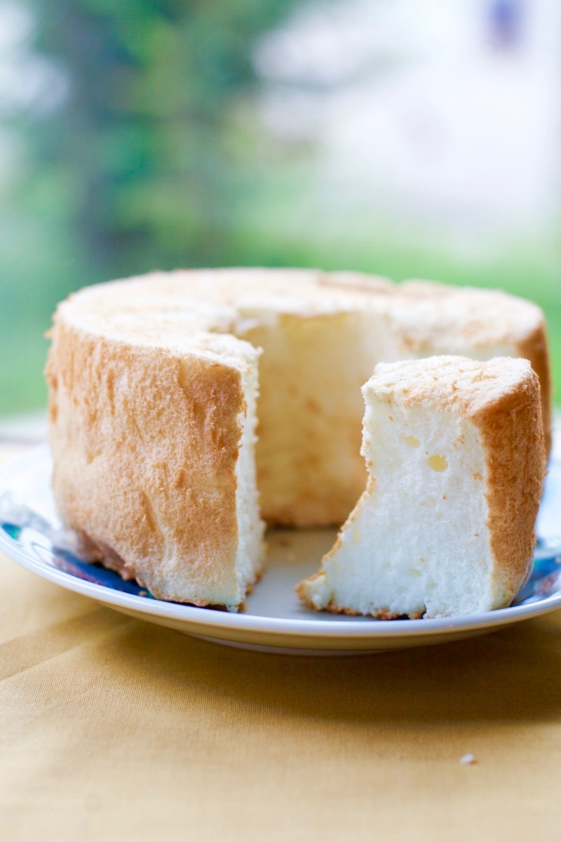 エンゼルフードケーキにトライ 四方山話と Peddyのくまちゃん カメラを持って
