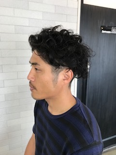 メンズ めりはりパーマスタイル_d0337795_16593983.jpg