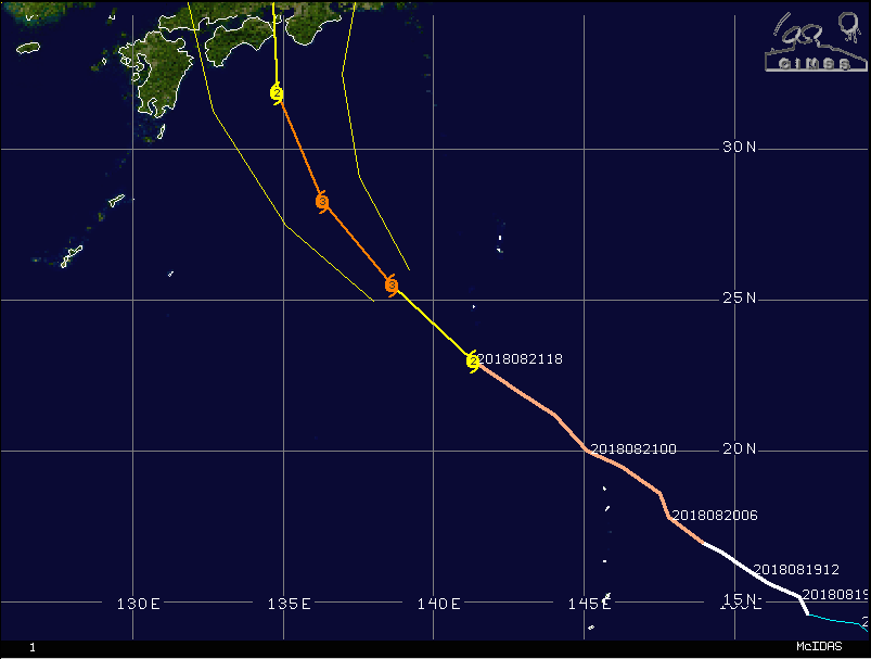 アベック台風19号と20号の進路:なぜカリフォルニアに台風が直撃しないのか?→俺「台風が消される」_a0348309_922675.png