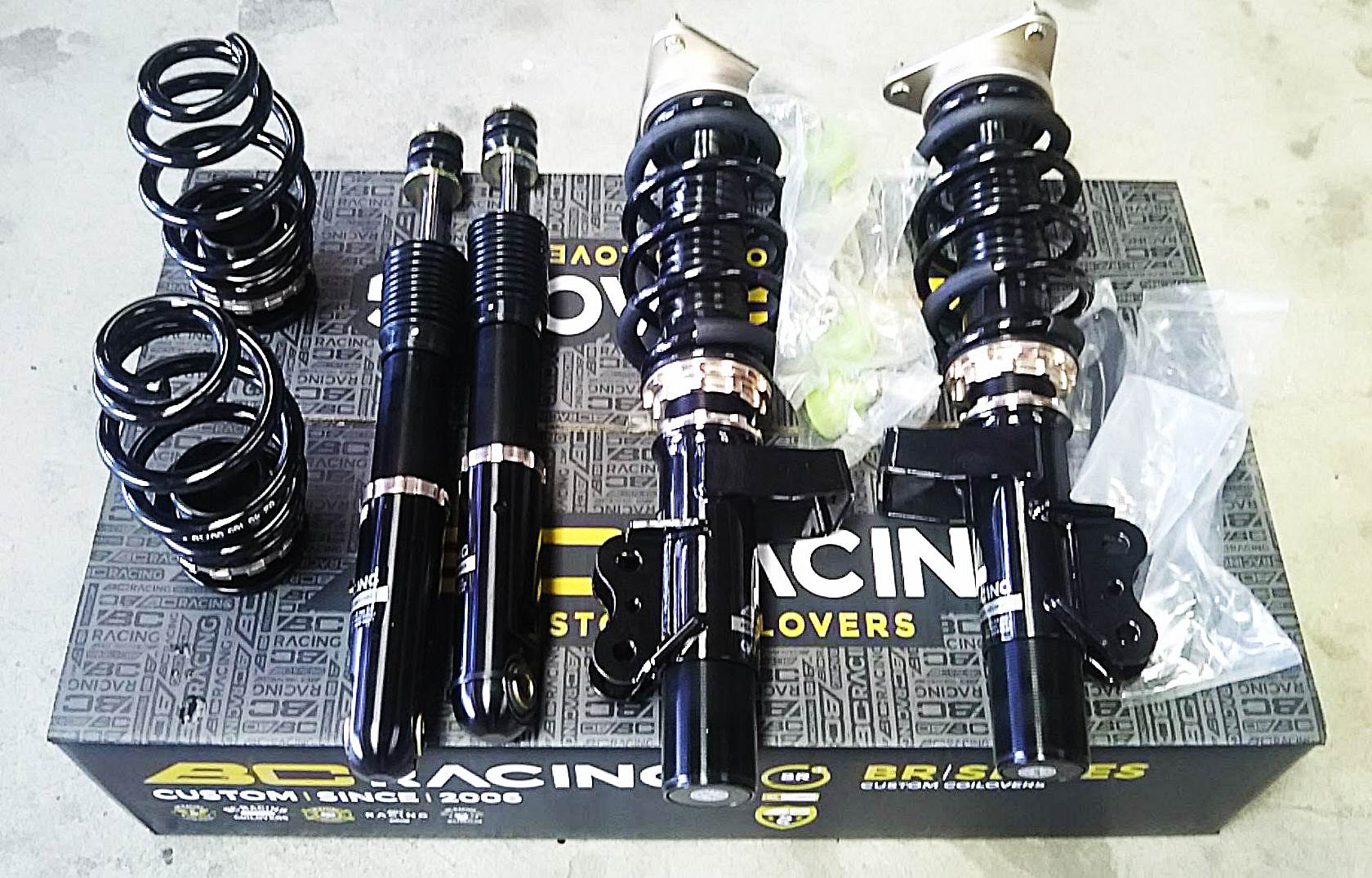 MCCスマート 453 fortwo BRABUS 車高調(BCレーシング)施工 MCCスマート 453 fortwo BRABUS 車高調(BCレーシング)施工