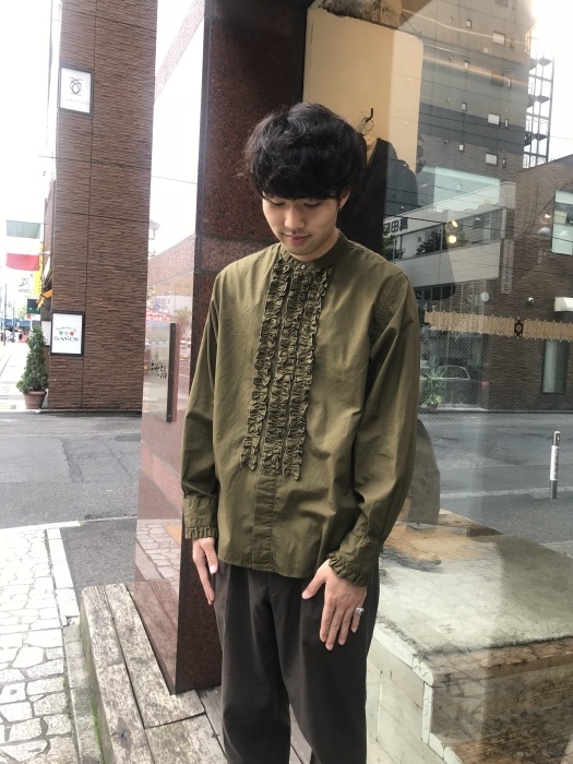 古着 KAPITAL キャピタル ヒッコリー デニム ストライプ シャツ