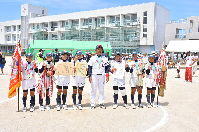 鳥取全中 優勝 岸城中②_b0249247_17030812.jpg