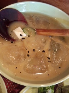 早稲田 お菜処 麻の葉のちきん南蛮と冷し汁ごはん_f0112873_042259.jpg