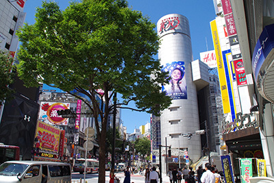 8月22日㈬の109前交差点_b0056983_15363467.jpg