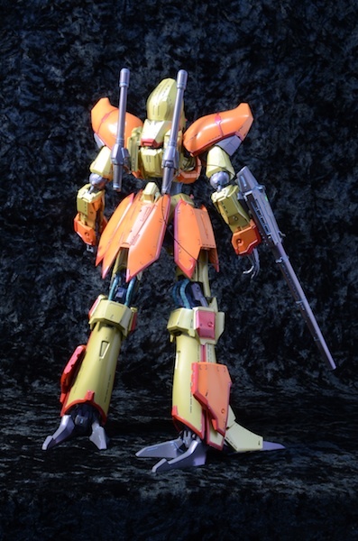 塗装済 完成品 Zガンダム シリコントライブ 1/90 百式 重装