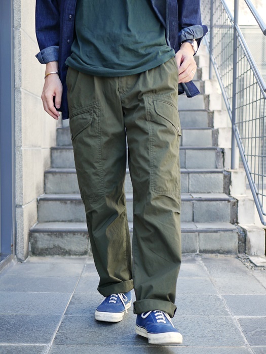 KATO' denim wide shirt & two tuck cargo pants : MUSEUM OF YOUR ...