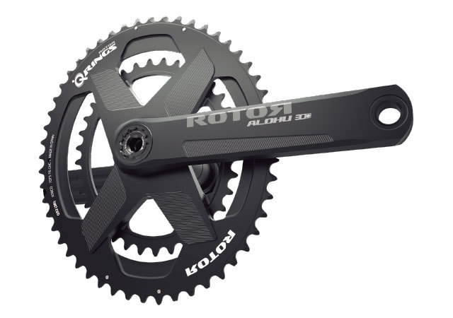 ROTOR ALDHU 155mm クランクアームセット ALDHU CARBON CRANK ARMSアルデューカーボンクランクアーム