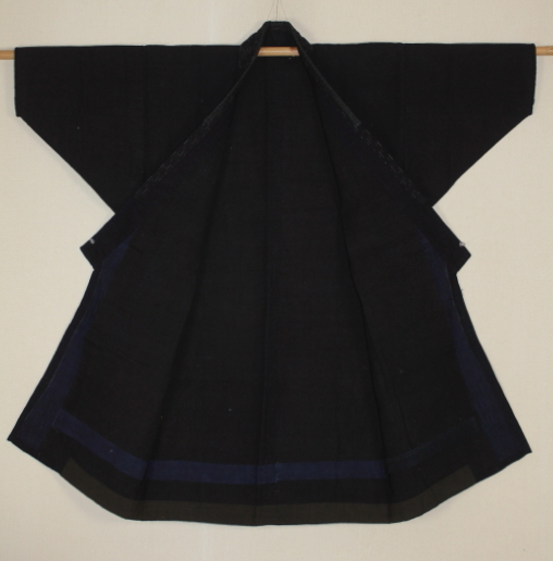 古布　木綿　庄内　紙縒り　野良着　Japanese Textile Shonai Koyori-paper Noragi_c0325097_1311249.jpg