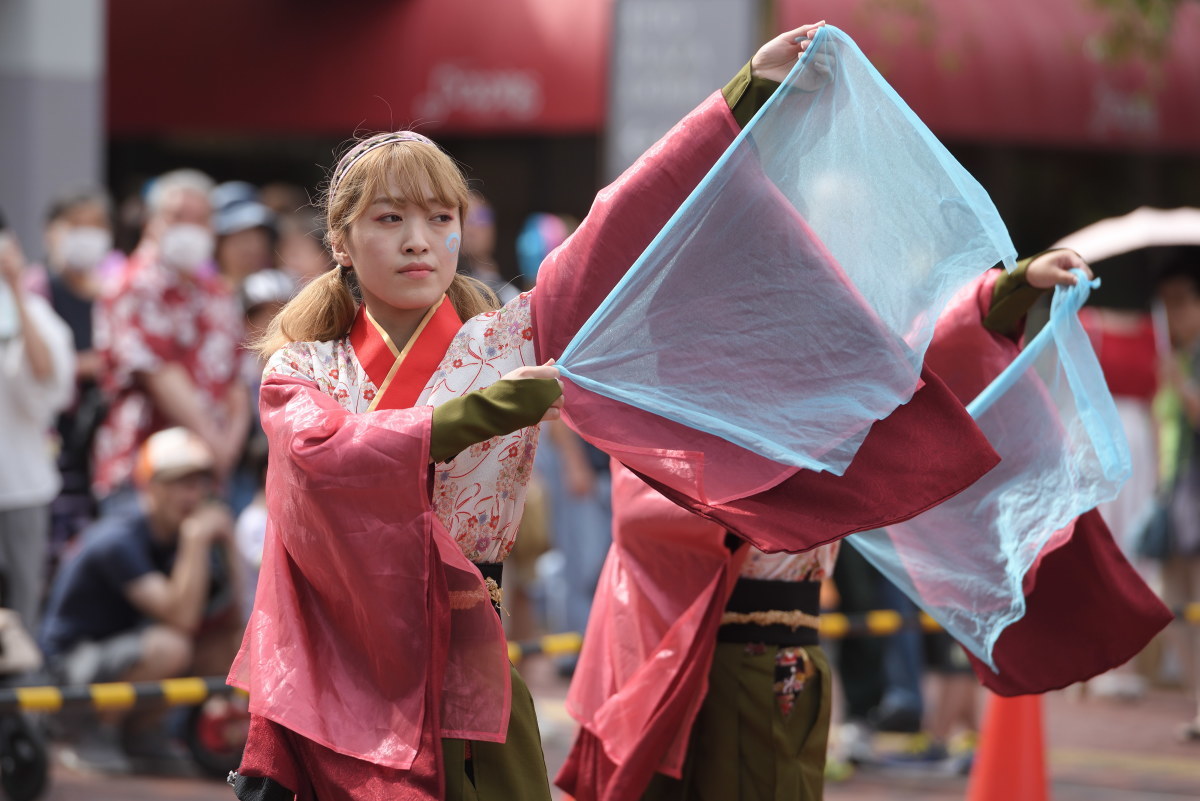 多摩センター夏まつり2018「たまよさこい」　「実践女子短期大学部YOSAKOIソーラン部WING」さん_c0276323_16560349.jpg