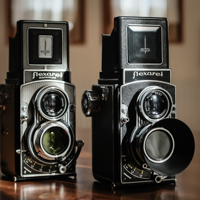 MEOPTA FLEXARET STANDARD 純正フード付 フレクサレット