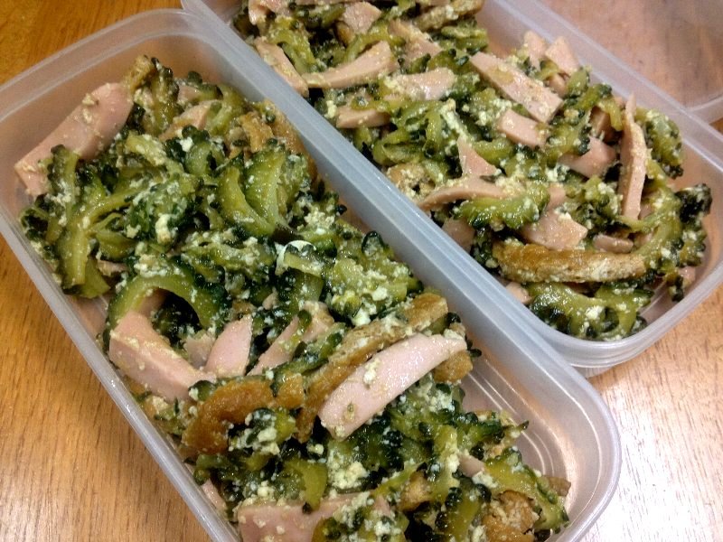 ☆またまたゴーヤ炒め。今回は魚肉ソーセージで☆_c0092953_06211510.jpg