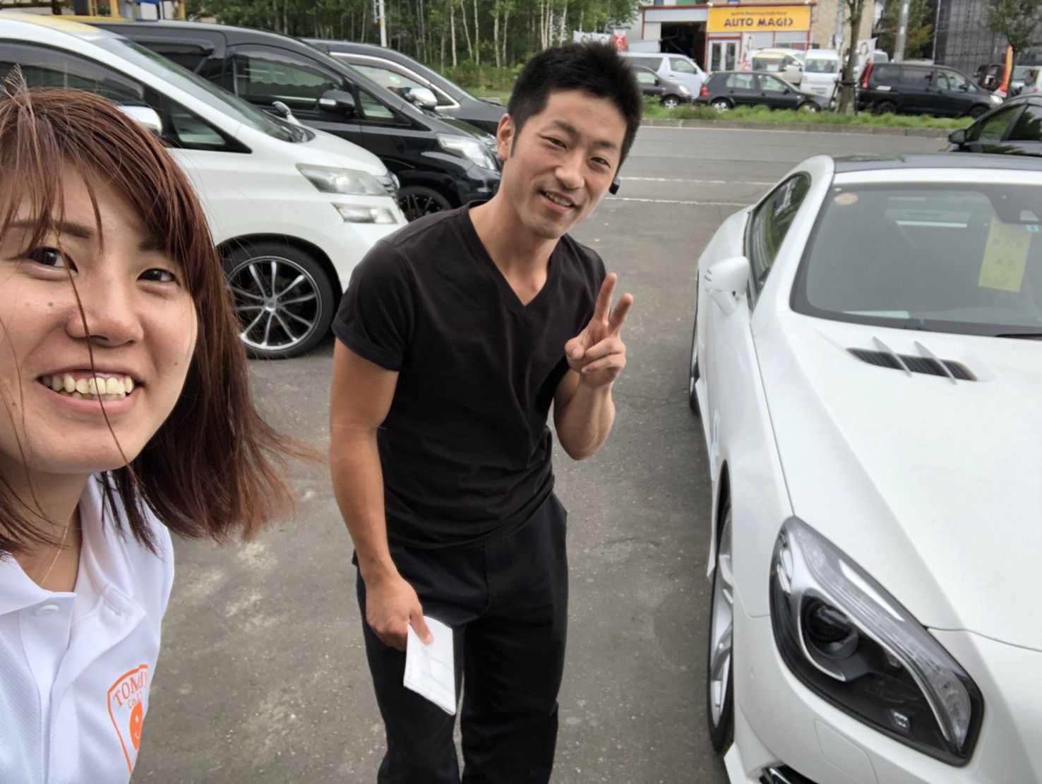 雨の中たくさんのご来店ありがとうございました(^^♪ランクル、ハマー、アルファード_b0127002_16483029.jpg