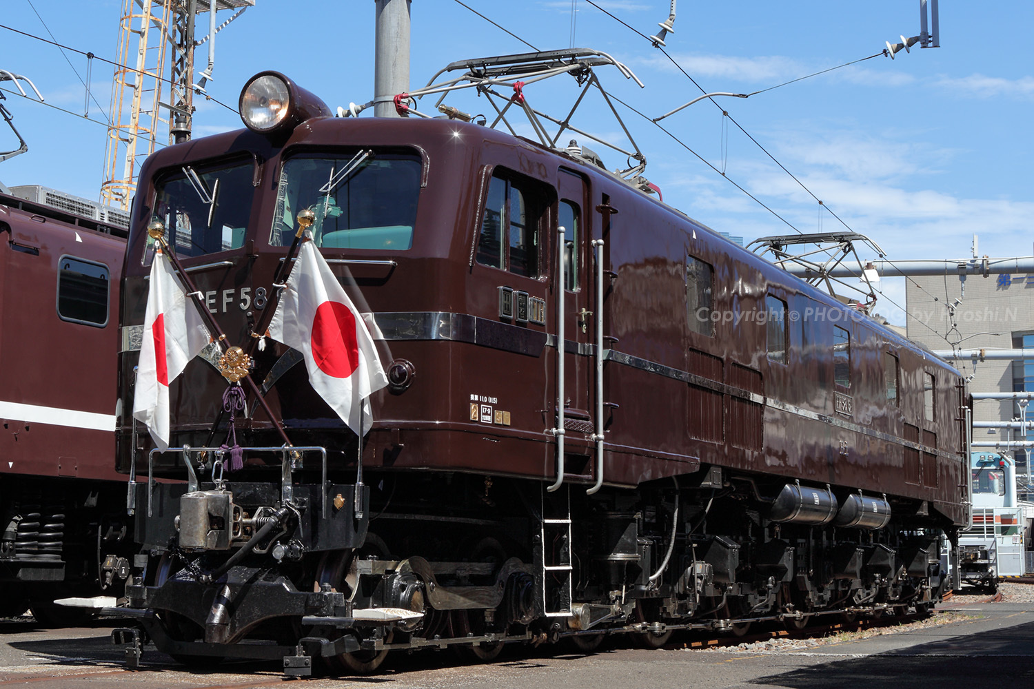 2018/8/25 Sat. EF58-61お召し仕様 東京総合車両センター 一般 2018/8/25 Sat. EF58-61お召し仕様 東京総合車両センター 一般