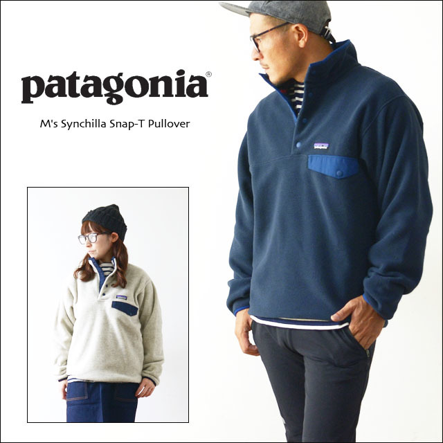 patagonia [パタゴニア正規代理店] M\'s Synchilla Snap-T Pullover [25450] メンズ・シンチラ・スナップT・プルオーバー MEN\'S_f0051306_17341376.jpg