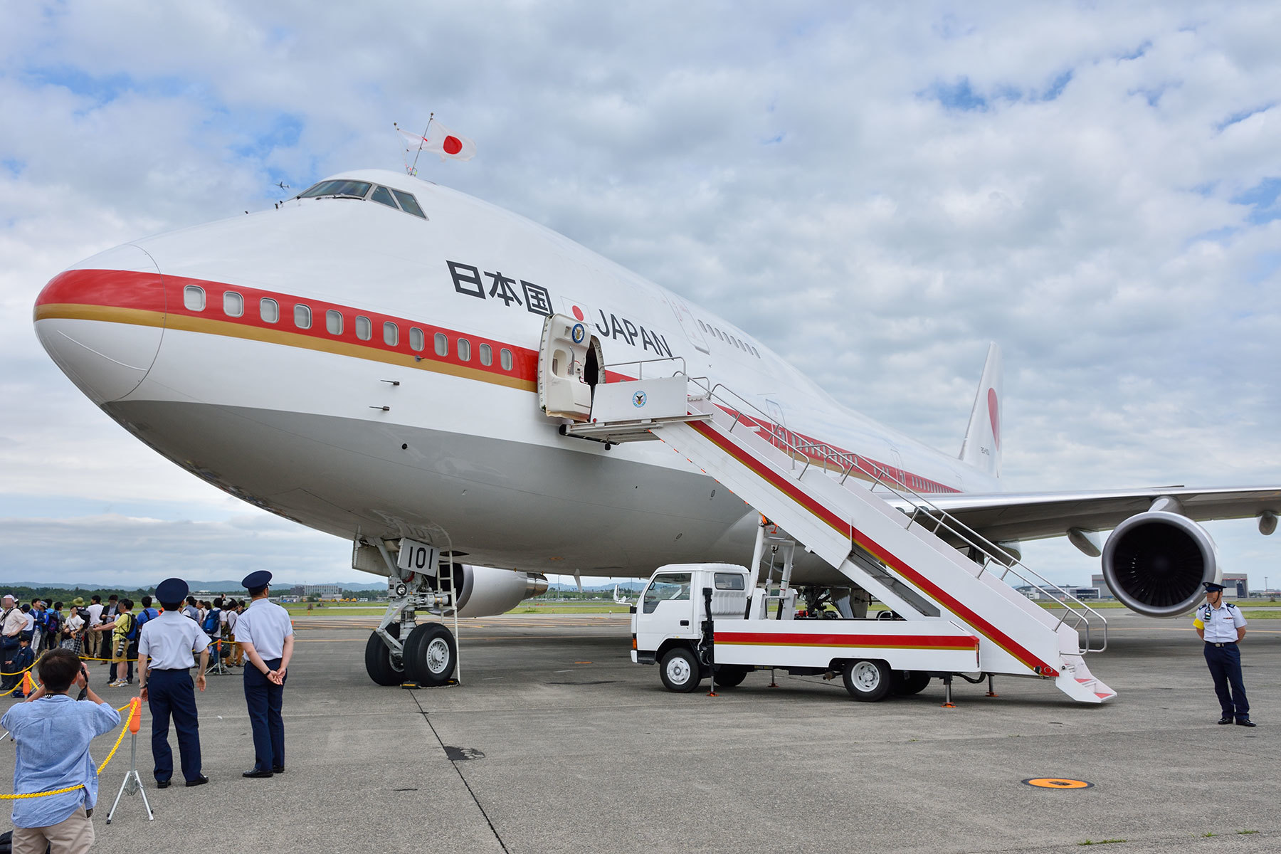 BOEING 747-400 / 20-1101 20-1102 - 千歳基地航空祭 その2