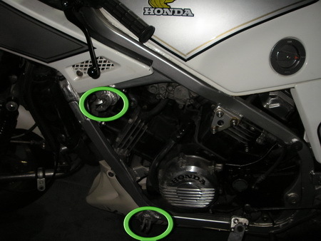 HONDA VF750 側車付きオートバイ 本車側の販売(これから取り付けたい方)_e0218639_12425891.jpg