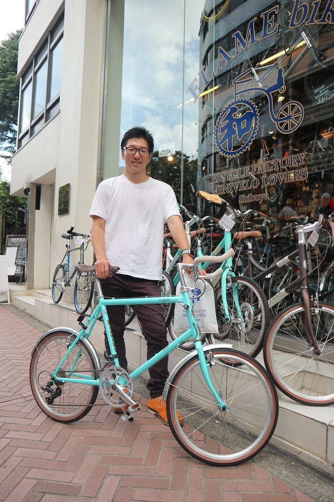 8月25日　渋谷　原宿　の自転車屋　FLAME bike前です_e0188759_18174376.jpg