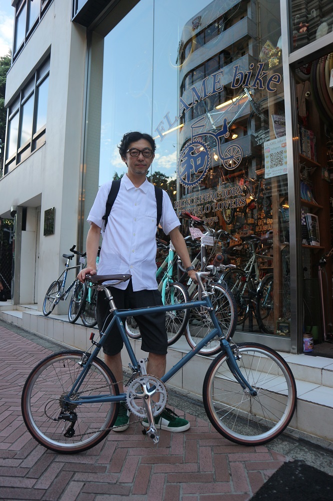 8月25日　渋谷　原宿　の自転車屋　FLAME bike前です_e0188759_18174901.jpg