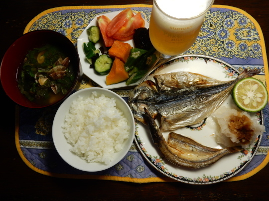 ’18,8,25(土)台風一過と冷うどん!_f0060461_09034002.jpg