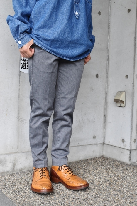 DENIM Shambre STAND SHIRTS (MADE IN USA) 「残り1枚」!★?_d0152280_08105311.jpg