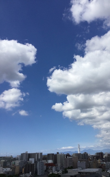 夏の雲のハーモニー  8月の空_f0137694_07092492.jpg